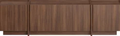 TV-Ständer Lowen - 100% MELAMINE - Milano-Walnuss - 46 x 35 x 180 cm