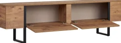TV-Ständer Onera - 100% MELAMINE - Atlantik-Kiefer - 50 x 30 x 180 cm
