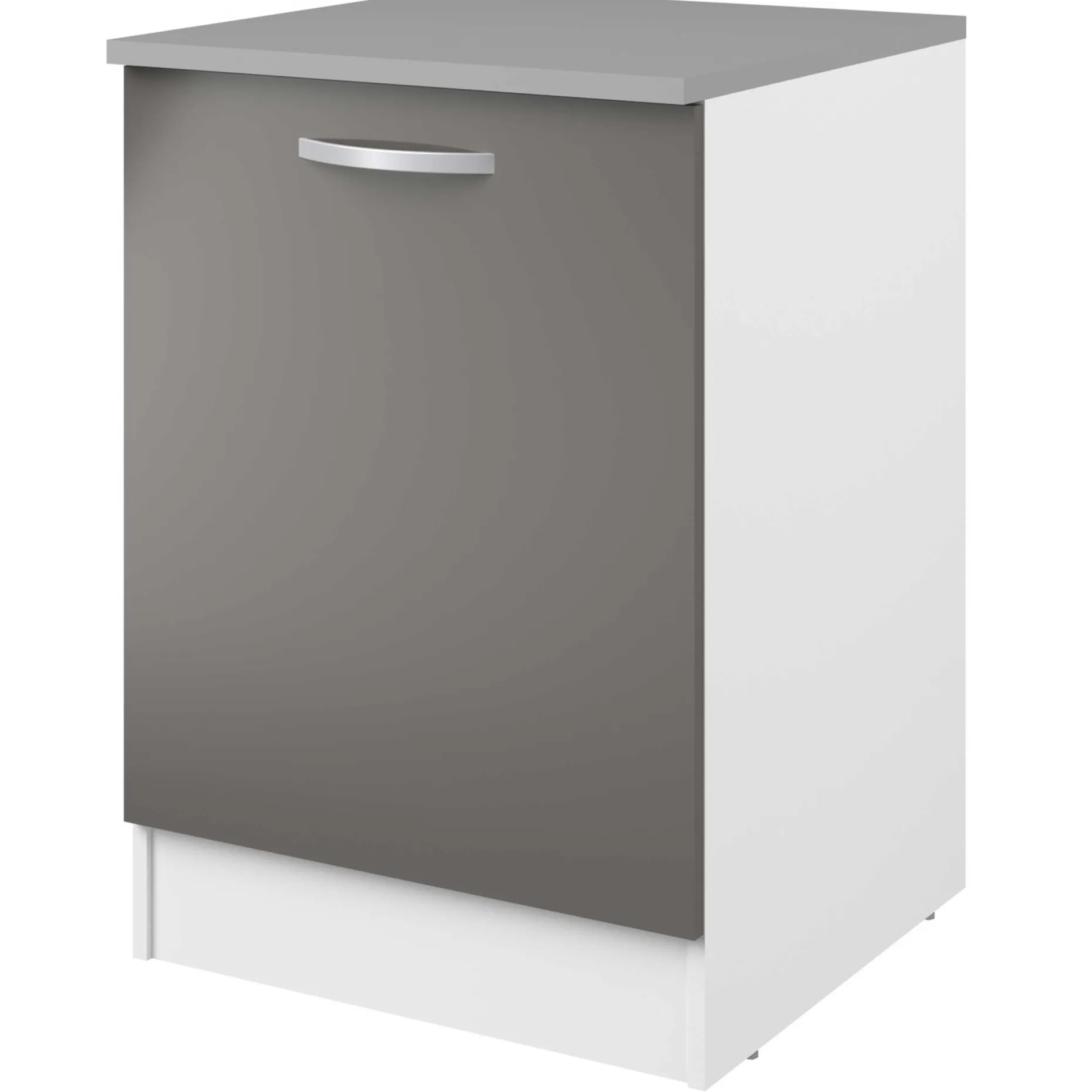 Unterschrank Eko 60 cm mit Tür - grau