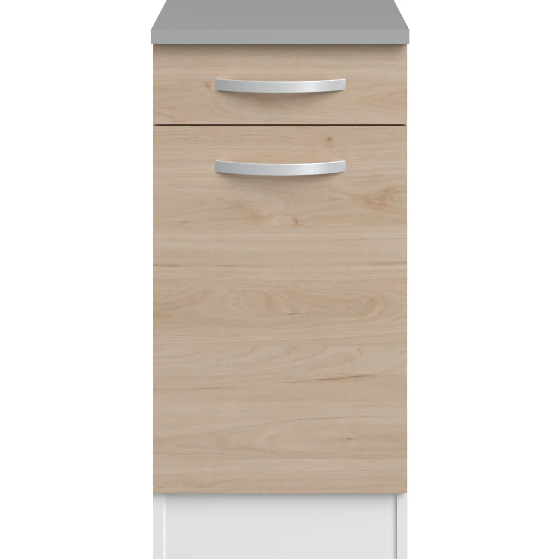 Unterschrank Eko 40x60 cm mit Schublade und Tür - Eiche