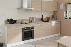 Unterschrank Eko 60x60 mit 3 Schubladen - Eiche