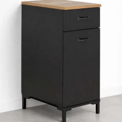 Unterschrank Küche Manchester | 40 x 60 x 86 cm | Helvezia Oak Design