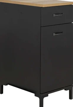 Unterschrank Küche Manchester | 40 x 60 x 86 cm | Helvezia Oak Design