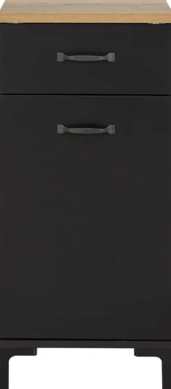 Unterschrank Küche Manchester | 40 x 60 x 86 cm | Helvezia Oak Design