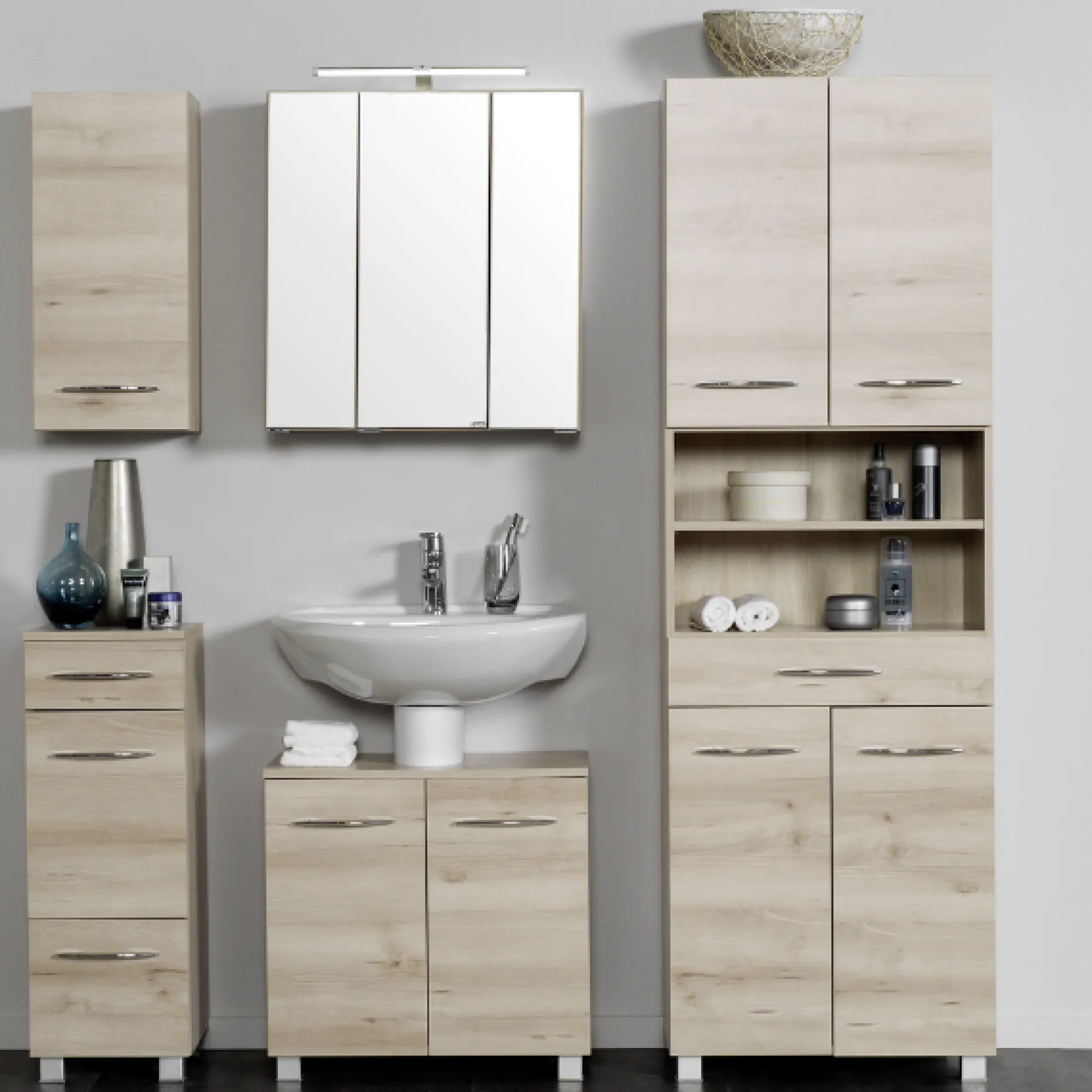 Unterschrank Portofino | 60 x 35 x 53 cm | Beech Oak Design