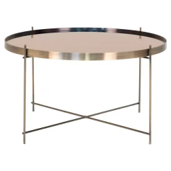 House Nordic Venezia Couchtisch - Messingoptik | Ø70xh40cm