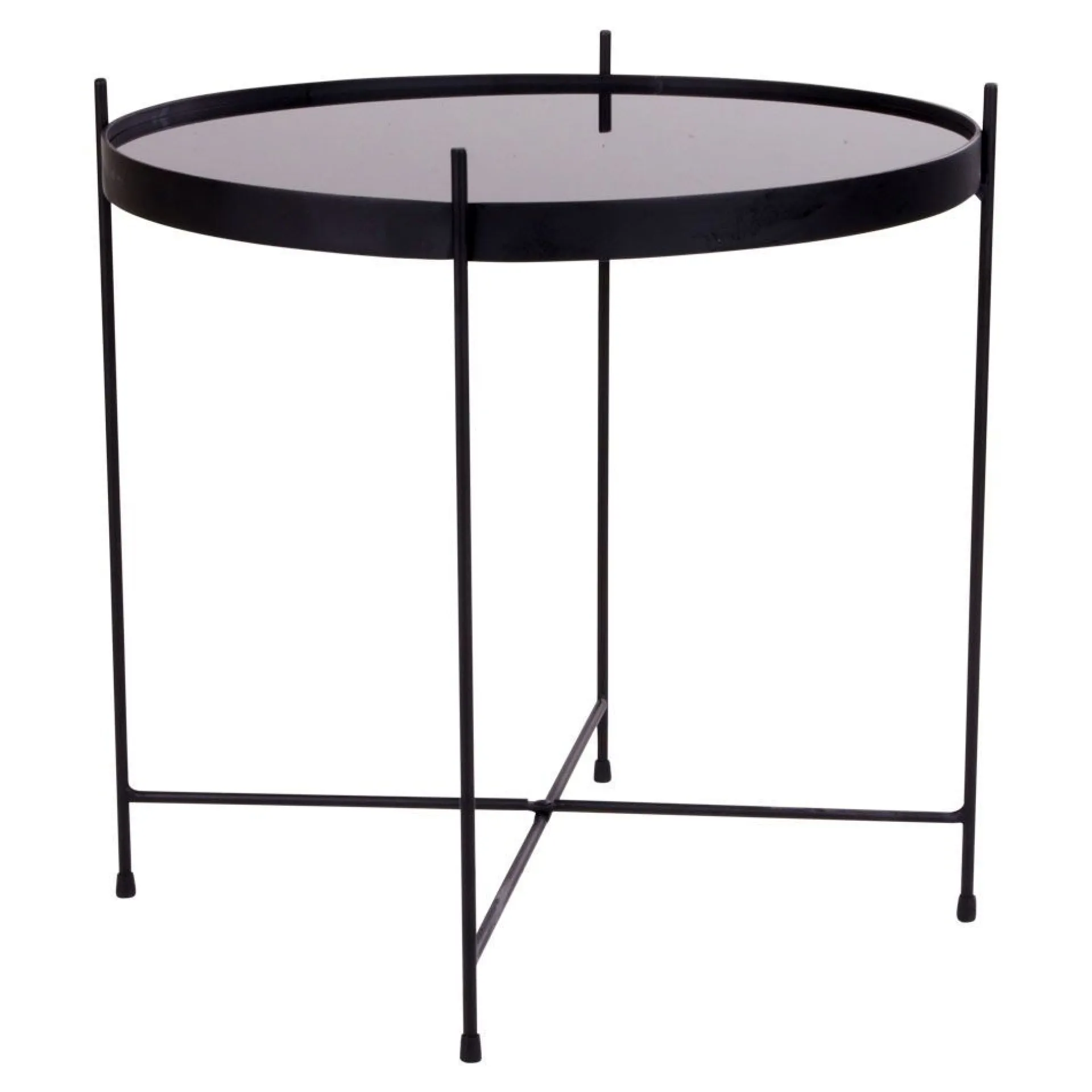 House Nordic Venezia er Couchtisch - Stahl und Glas