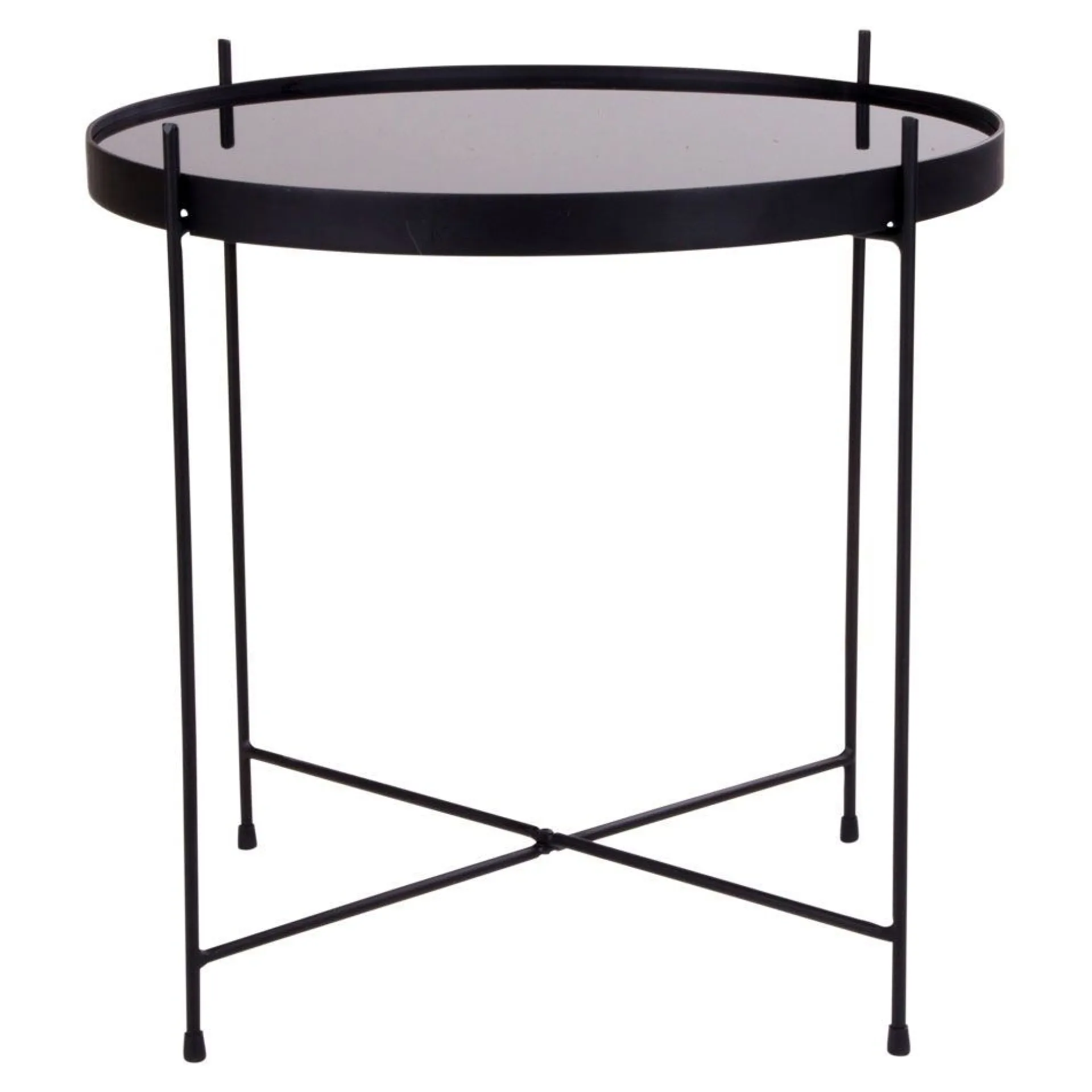 House Nordic Venezia er Couchtisch - Stahl und Glas