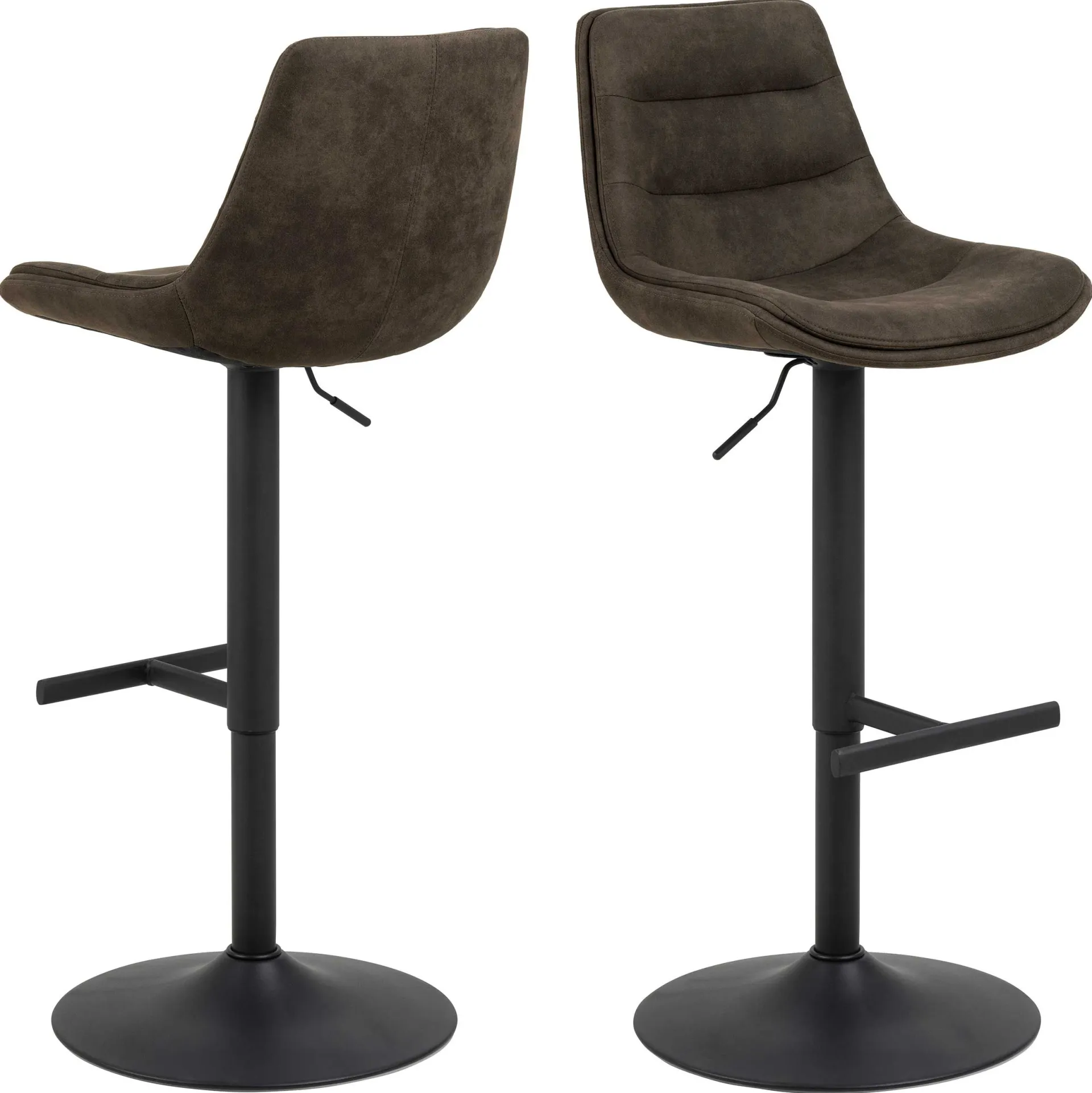 Emob Verstellbarer Barhocker Adèle 65-86cm - /schwarz