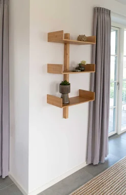 Villa Wandregal - 50x102cm - Bambusholz