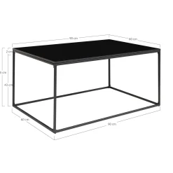 House Nordic Vita Black Couchtisch - Stilvoll und modern
