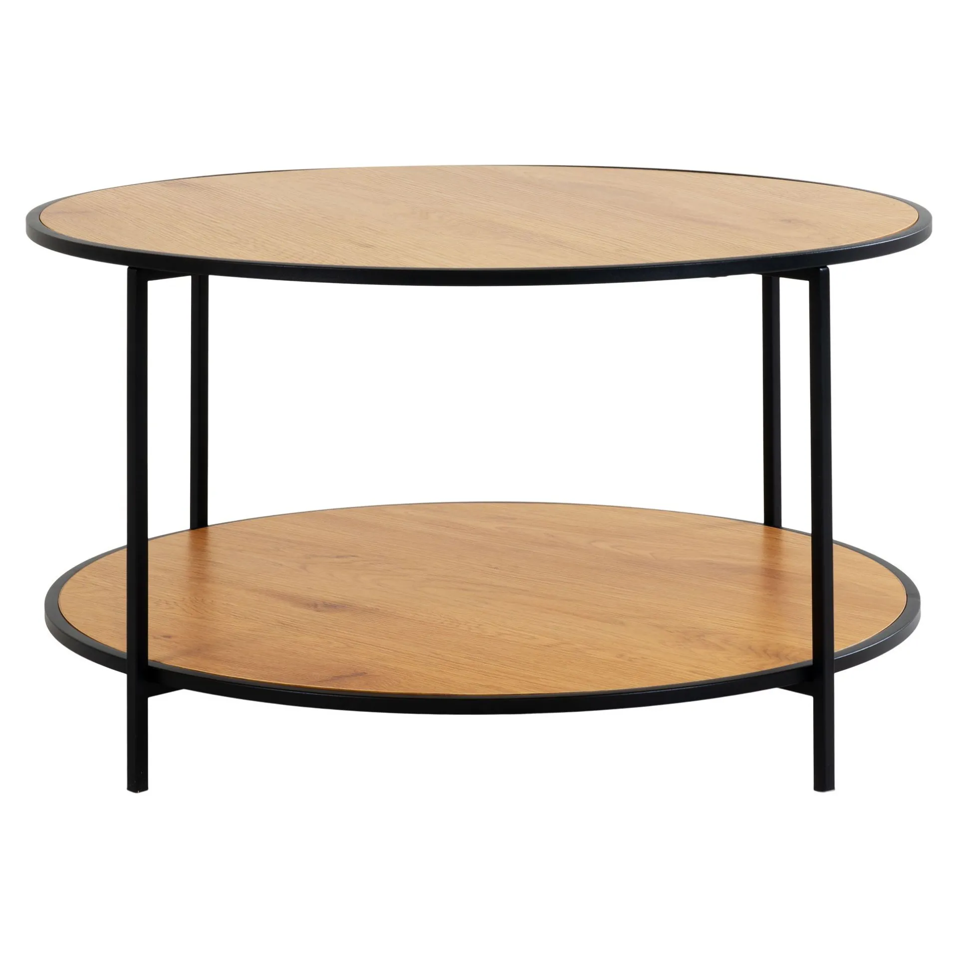 House Nordic Vita Couchtisch Eiche Natur - Ø80x45 cm