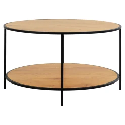 House Nordic Vita Couchtisch Eiche Natur - Ø80x45 cm
