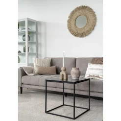 House Nordic Vita er Beistelltisch - 45x45 cm Stahl und Melamin