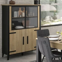 Vitrine Cork | 112 x 45 x 160 cm | Gold Oak Design