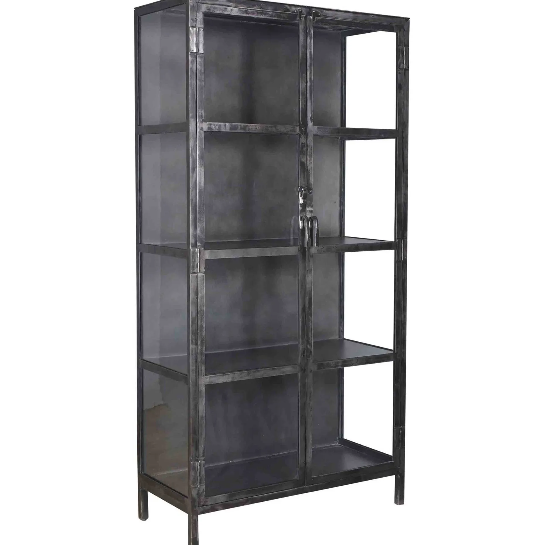 Vitrine Floß Metall
