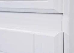 Vitrinenschrank Abaco - weiß