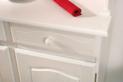 Vitrinenschrank Abaco - weiß