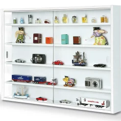 Vitrinenschrank Collecty - weiß