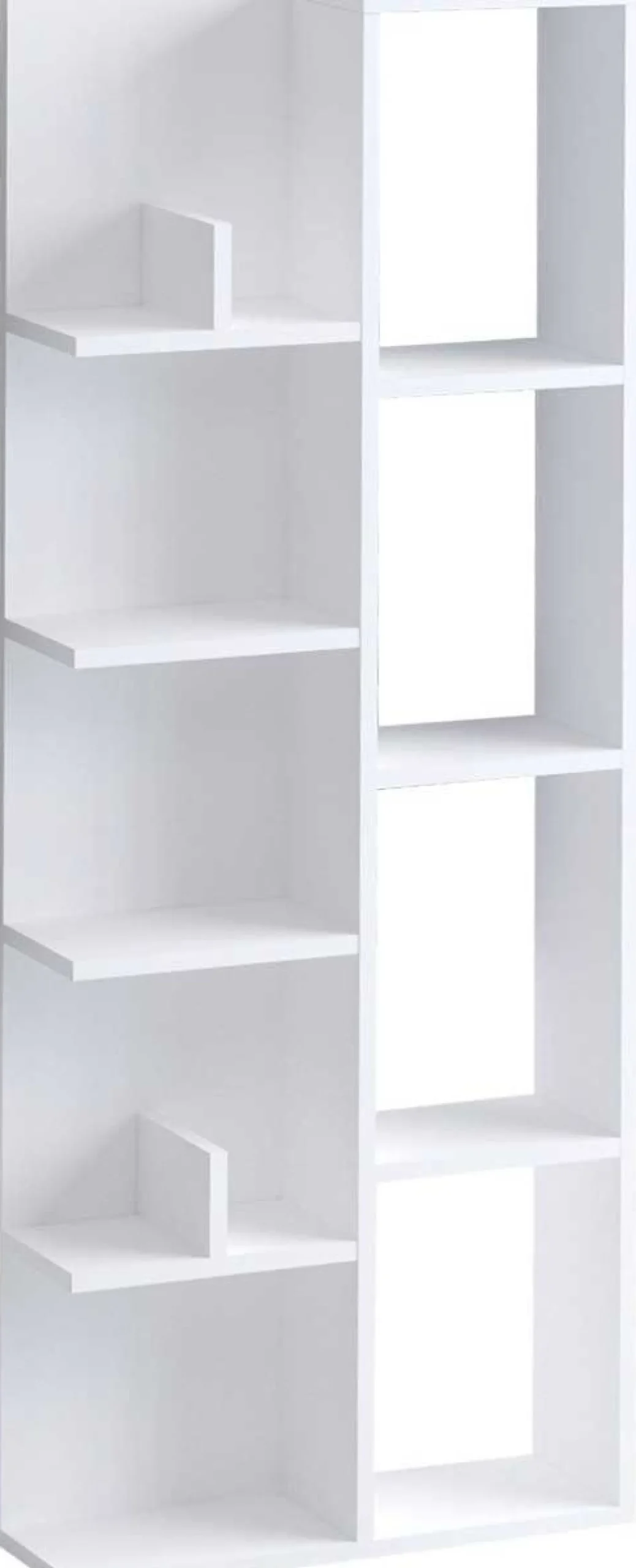 Viva Bücherregal | 100 % MELAMIN | Weiß