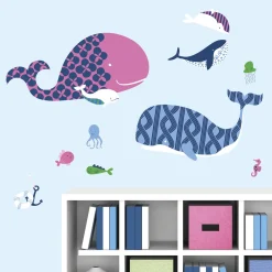 RoomMates Wallstickers Meereswale