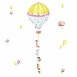 RoomMates Wandaufkleber Heißluftballon Pals