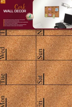 Crearreda Wandaufkleber Message Board Wochentage