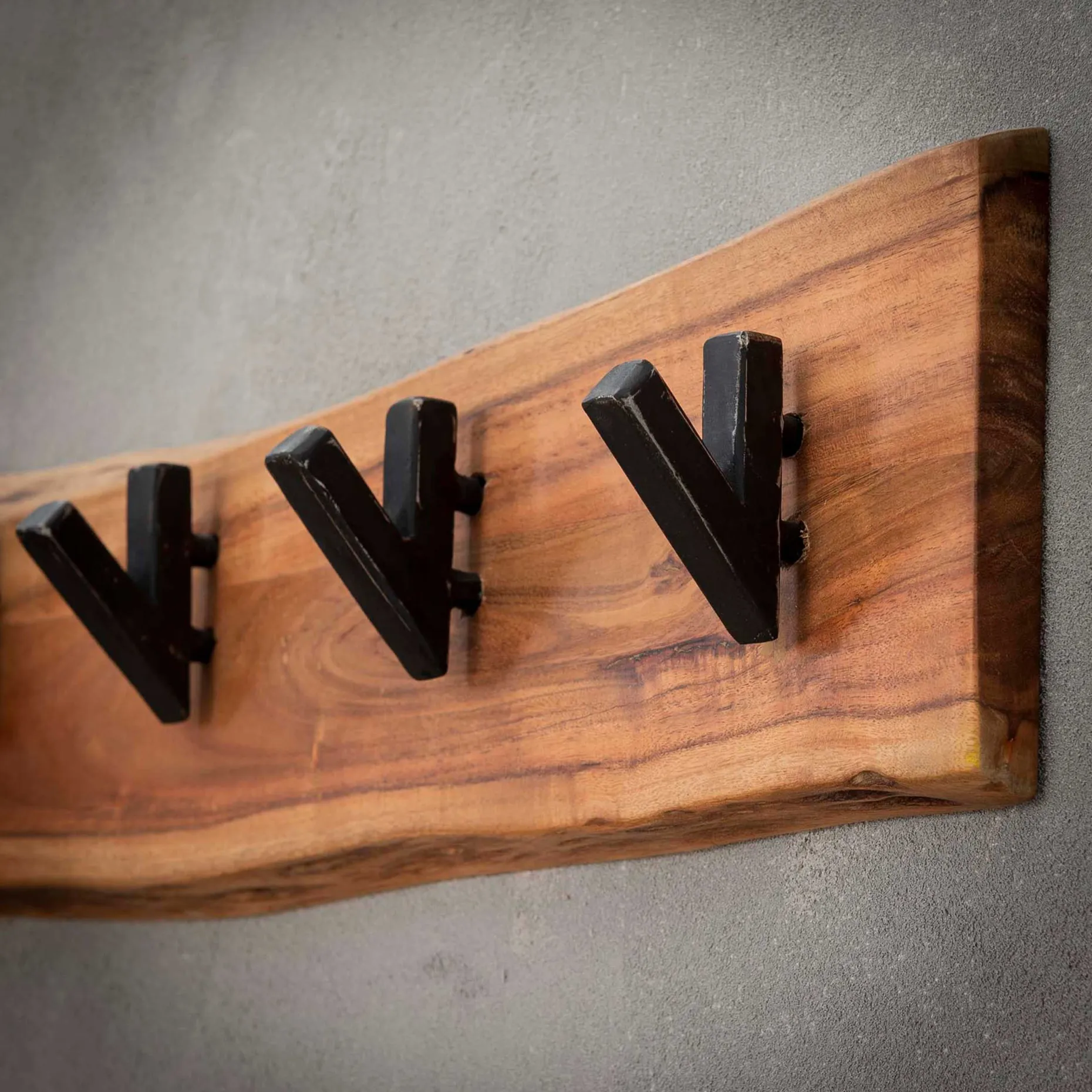 Wandgarderobe Edge 5 Haken