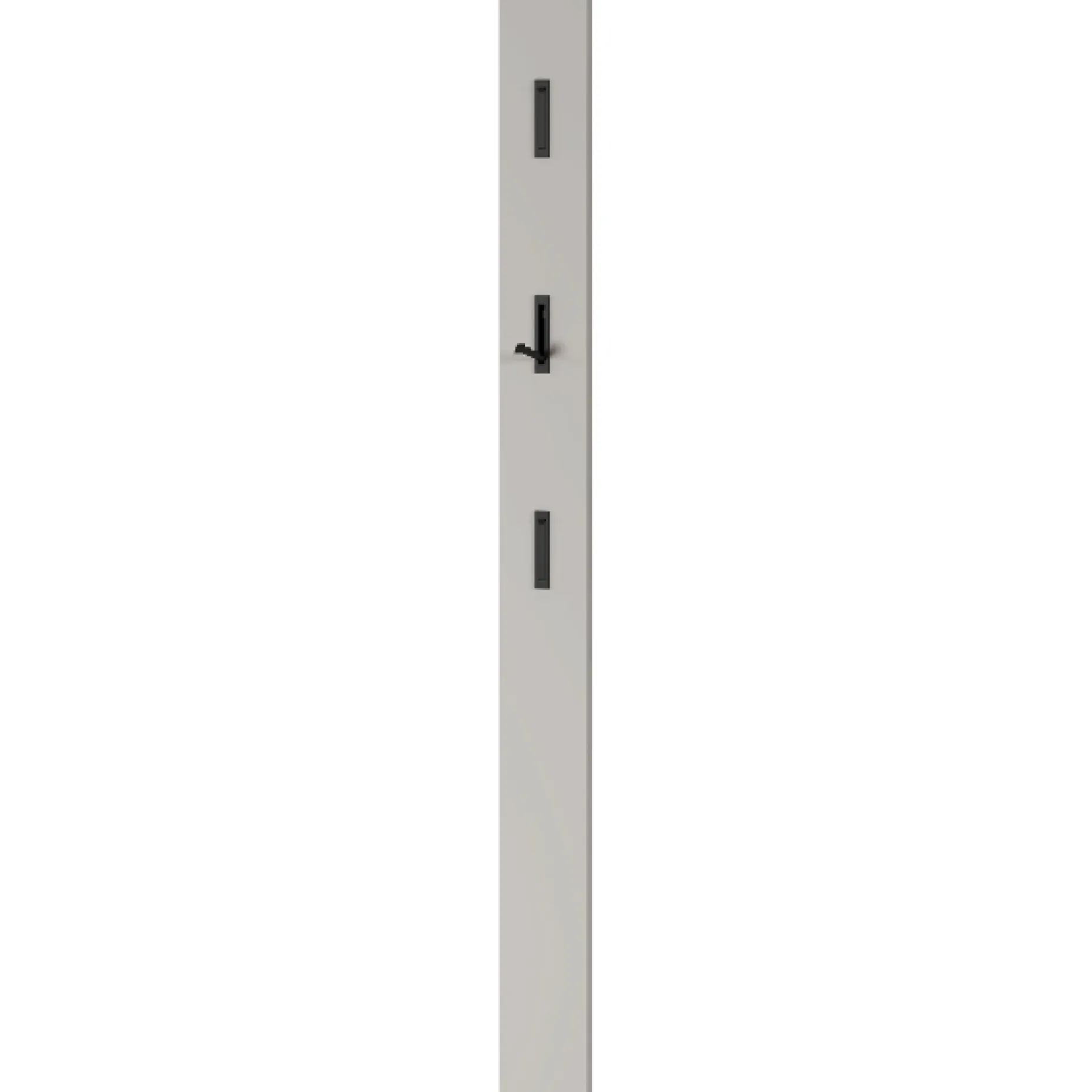 Wandgarderobe Jonas mit drei Haken - kaschmirbeige
