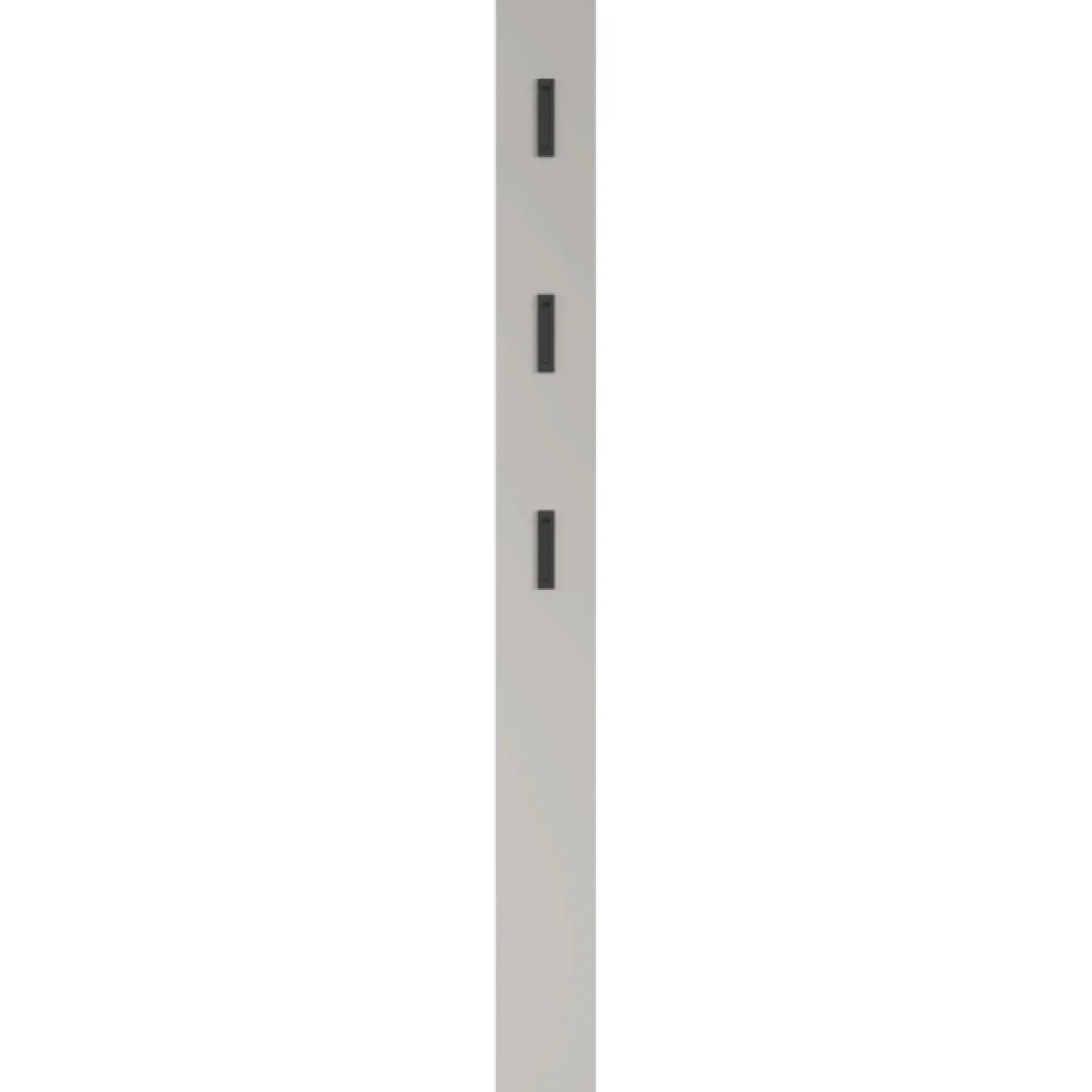 Wandgarderobe Jonas mit drei Haken - kaschmirbeige