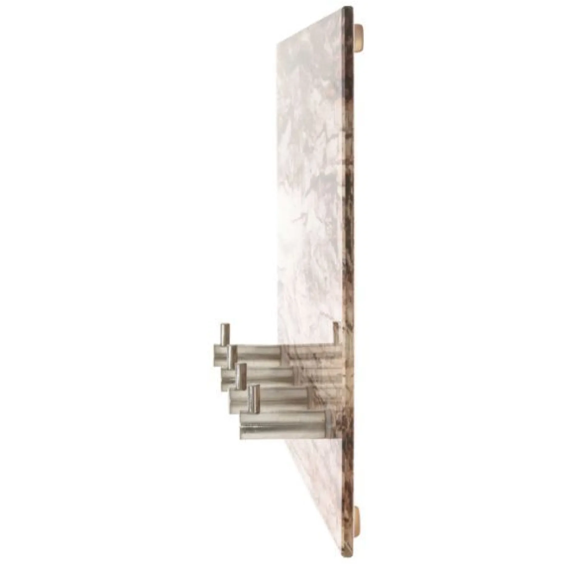 Wandpaneel mit 8 Haken | 30 x 5 x 21 cm | Wild Oak Design