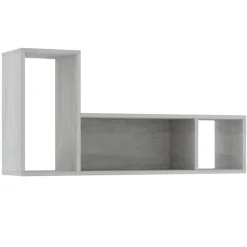 Wandregal Bo0 98x24 cm mit 3 Fächern - Kiefer