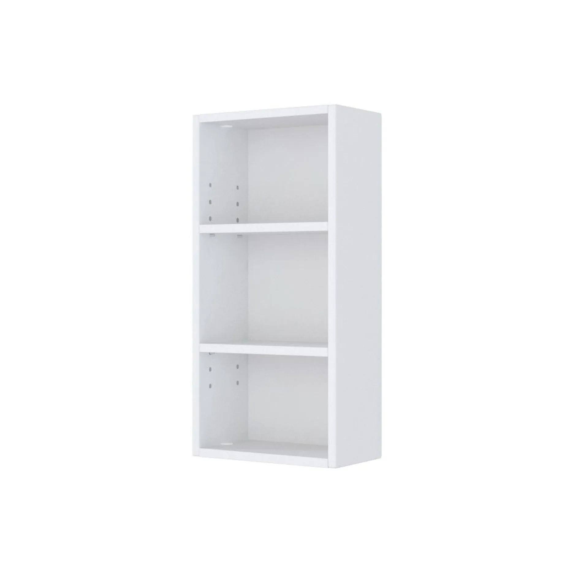 Wandregal Dasa 30cm mit 2 Fachböden - weiß