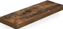 Wandregal Oman 60x20cm - rustikales Holz