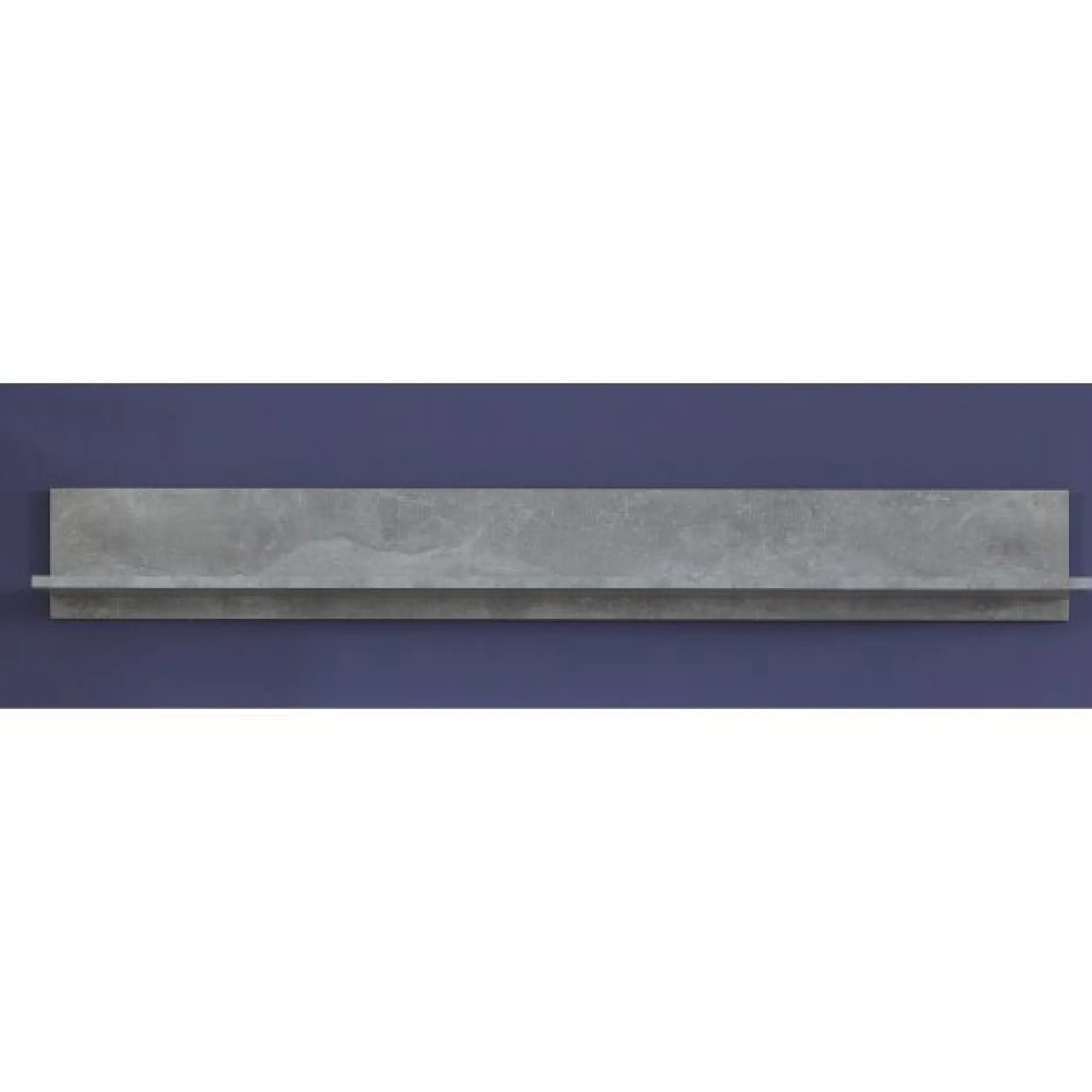 Wandregal Rock | 148 x 18 x 19 cm | Stone Grey