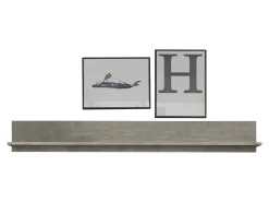 Wandregal Rock | 148 x 18 x 19 cm | Stone Grey
