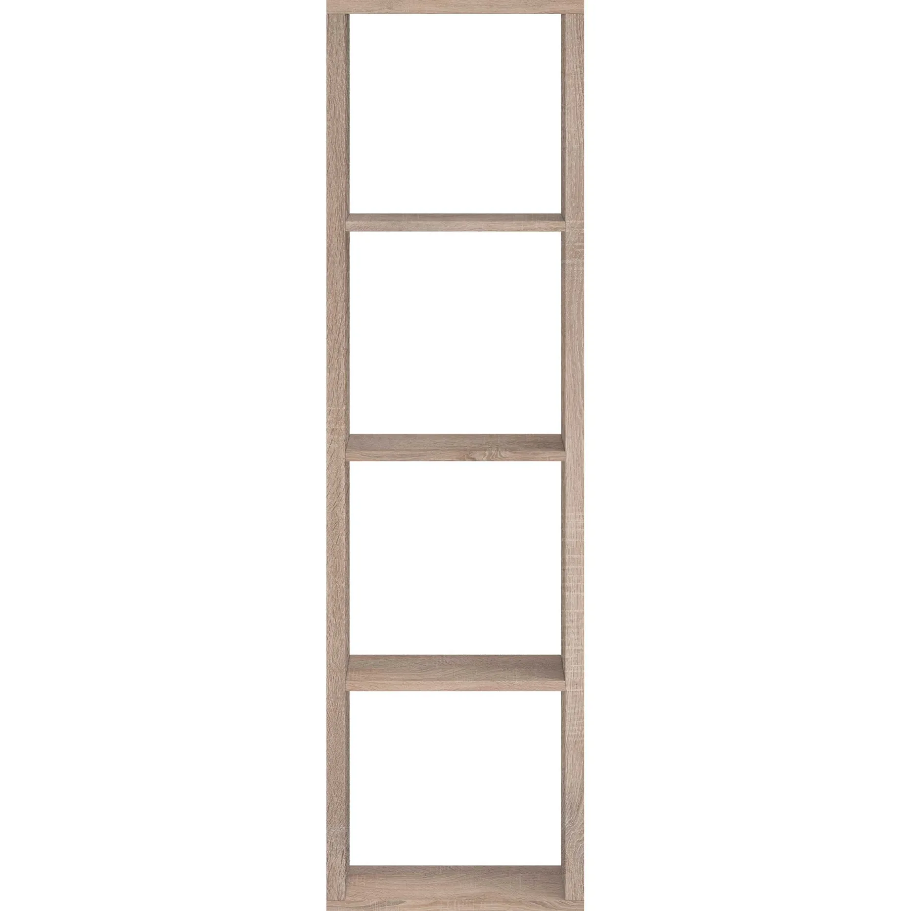 Wandregal Style | 41 x 38 x 147 cm | Braun