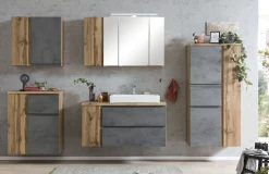 Wandschrank Varese | 65 x 20 x 64 cm | Farbe Beton