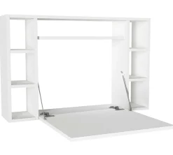 Emob Wandschreibtisch Este - 90x20x60cm - mit Ablagefläche -