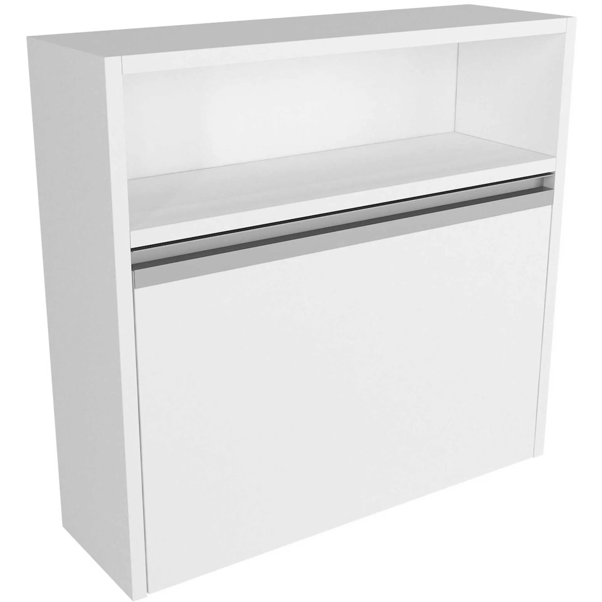 Emob Wandschreibtisch Viola - 64x19x60cm - mit Ablagefläche -