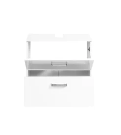 Waschbeckenschrank Bobbi 60cm 1 Tür und 1 Schublade - weiß