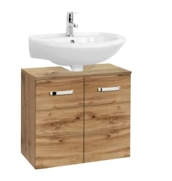Waschbeckenschrank Bobbi 60cm 2 Türen - Eiche