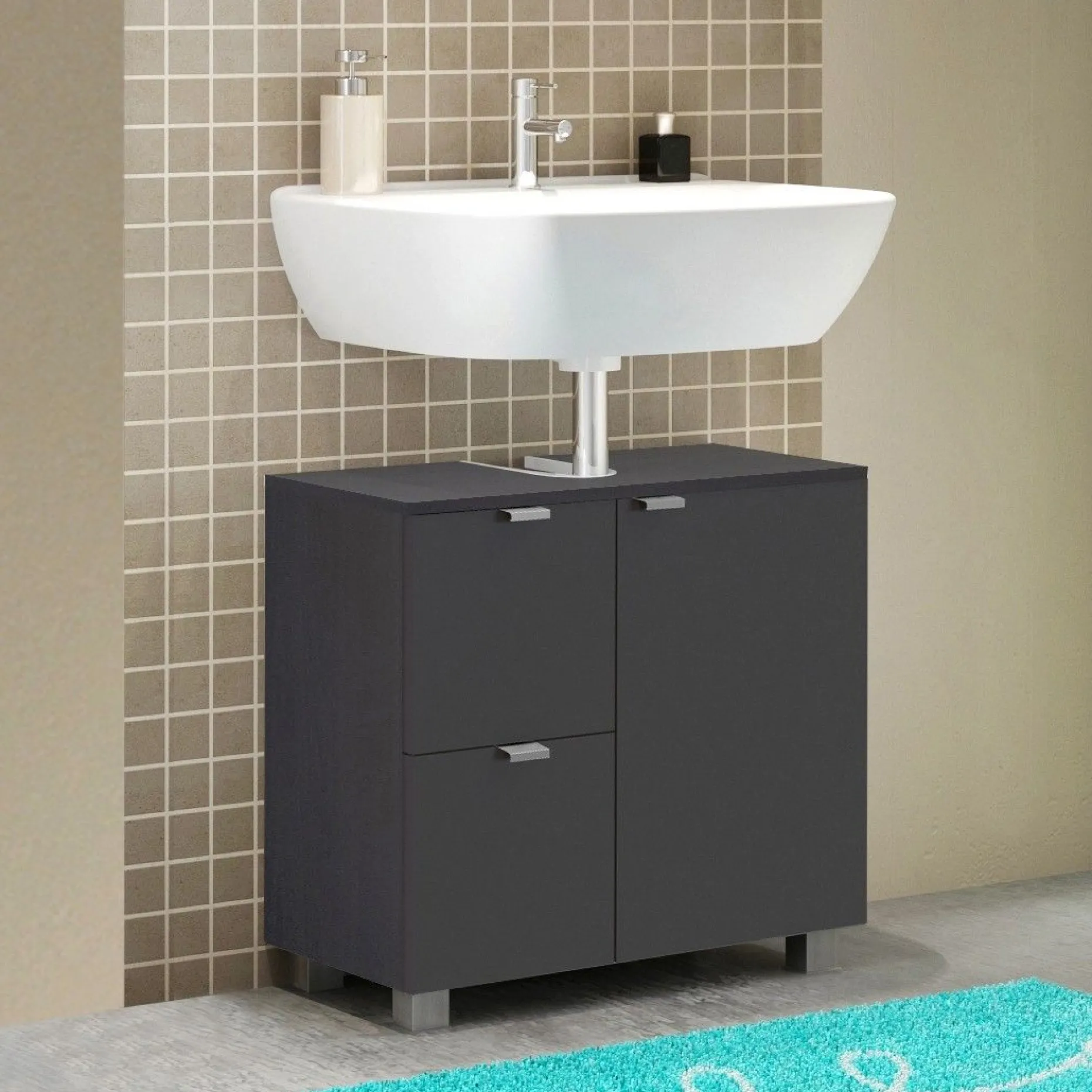 Waschbeckenschrank Bodhi 70cm - graphit