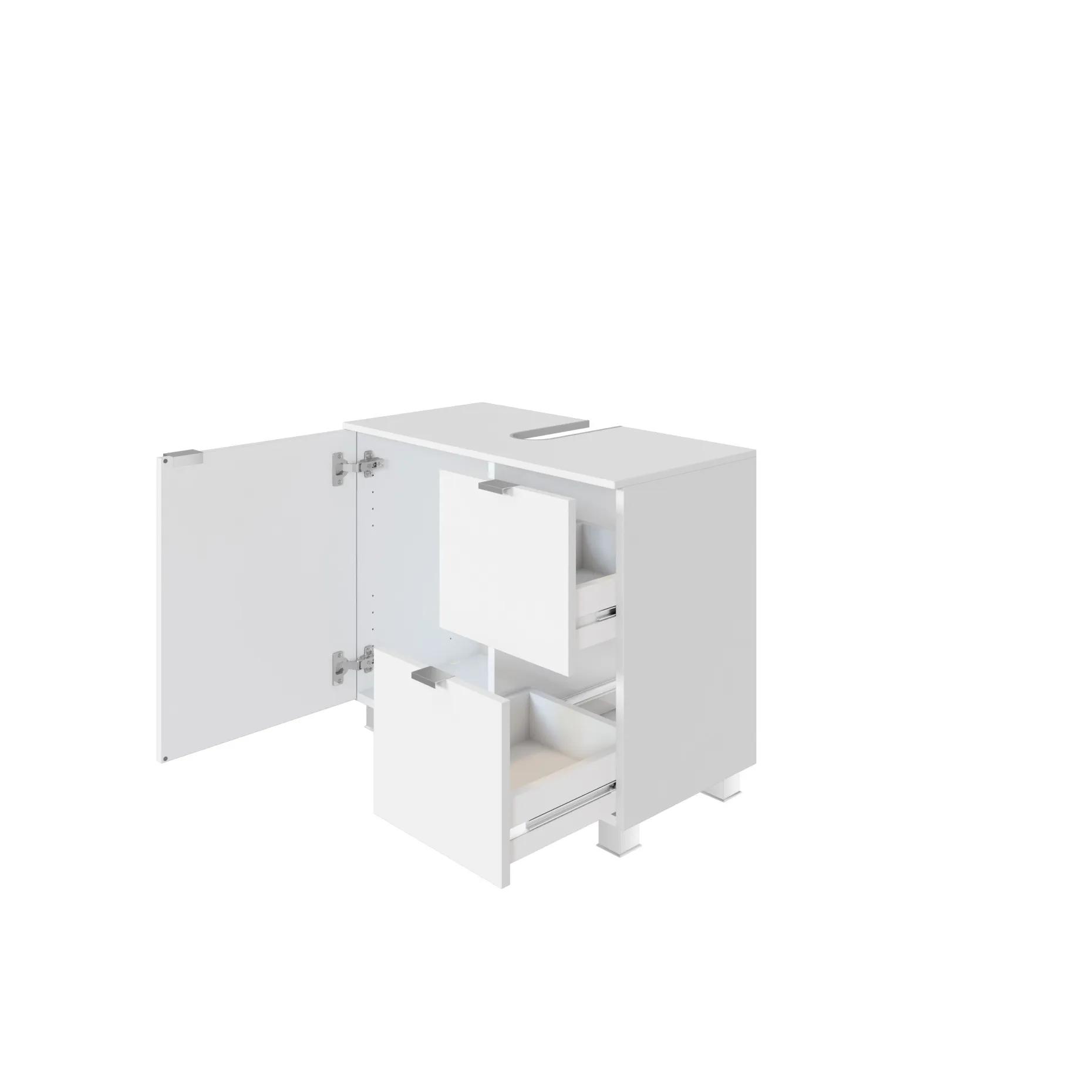 Waschbeckenschrank Bodhi 70cm - weiß