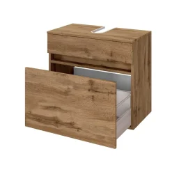 Waschbeckenschrank Brama 60cm 1 Schublade - Eiche wotan