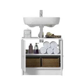 Waschbeckenschrank Fares 59cm - weiß
