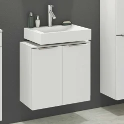 Waschbeckenschrank Hansen 60cm 2 Türen - weiß