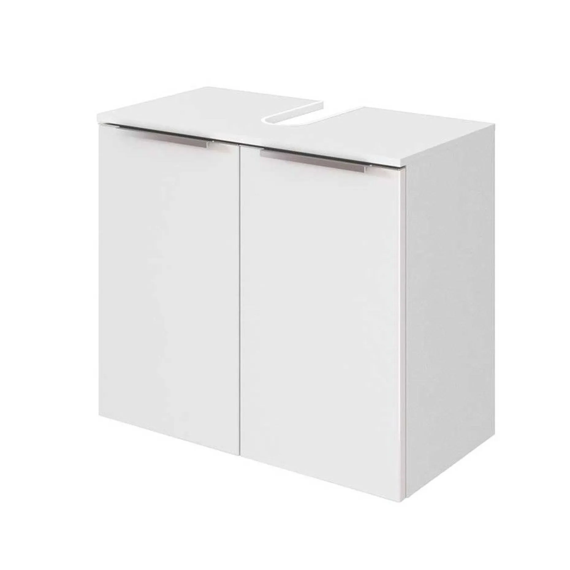 Waschbeckenschrank Hansen 60cm 2 Türen - weiß
