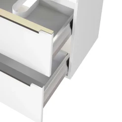 Waschbeckenschrank Hansen 100cm 2 Schubladen - weiß