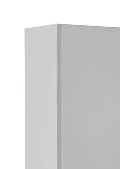 Waschbeckenschrank Ricca 60cm 2 Türen - weiß/hellgrau